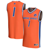 Boise State Broncos Basketball Jersey, Orange Fashion Sportswear Jersey Shirt, Sleeveless Athletic Tank Jersey, Casual Gift for Men