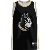 Wofford Terriers Basketball Jersey, Gold Lightweight Sportswear Jersey Shirt, Sleeveless Athletic Tank Jersey, Casual Gift for Men