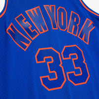New York Knicks Basketball Jersey, Royal Blue Authentic Swingman Sportswear Jersey Shirt, Sleeveless Athletic Tank Jersey, Casual Gift for Men