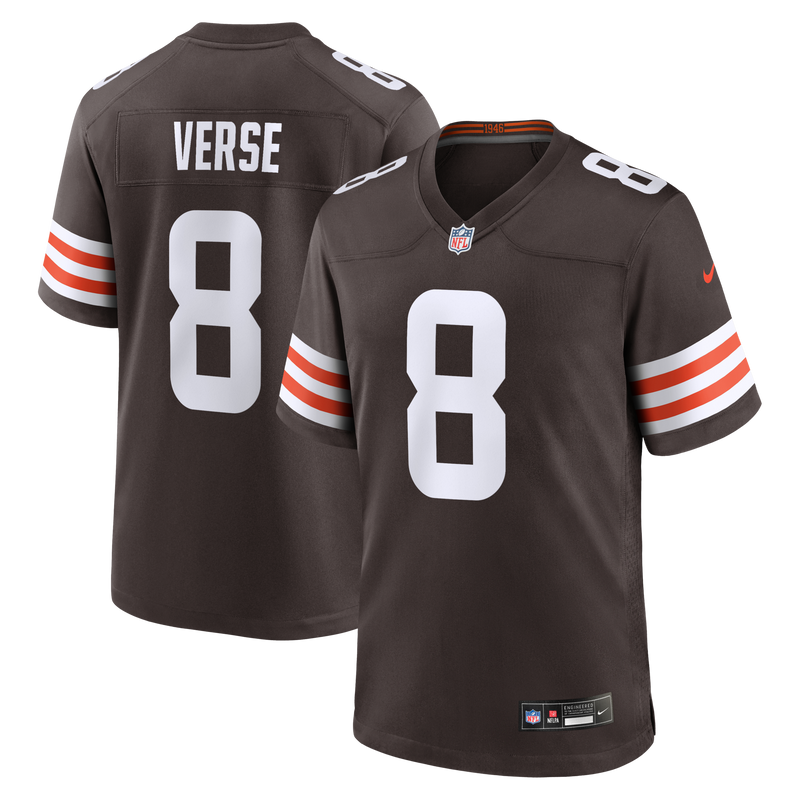 Jared Verse Cleveland Browns Football Jersey, Sportswear Jersey Shirt, Lightweight Athletic Jersey, Casual Gift for Men, Style 204431303
