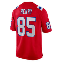 Hunter Henry New England Patriots Football Jersey, Red Game Sportswear Jersey Shirt, Lightweight Breathable Athletic Jersey, Casual Gift for Men