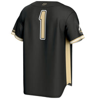 Purdue Boilermakers Baseball Jersey, Gold Lightweight Sportswear Jersey Shirt, Lightweight Breathable Athletic Jersey, Casual Gift for Men