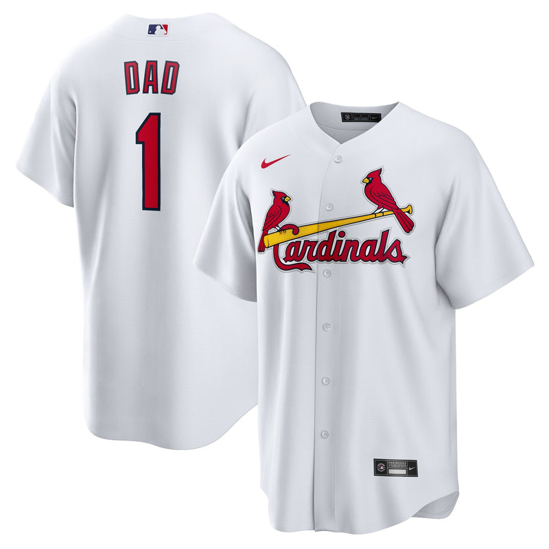 St. Louis Cardinals Baseball Jersey, White Sportswear Jersey Shirt, Lightweight Breathable Athletic Jersey, Casual Gift for Men, Style 202855875