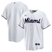 Miami Marlins Baseball Jersey, White Sportswear Jersey Shirt, Lightweight Breathable Athletic Jersey, Casual Gift for Men, Style 200925268