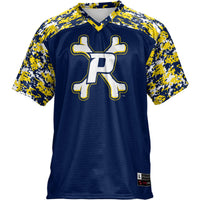 Pace University Setters Football Jersey, Blue Sportswear Jersey Shirt, Lightweight Breathable Athletic Jersey, Casual Gift for Men
