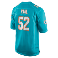 Patrick Paul Miami Dolphins Football Jersey, Aqua Game Sportswear Jersey Shirt, Lightweight Breathable Athletic Jersey, Casual Gift for Men