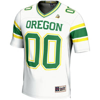 Oregon Ducks Football Jersey, White Sportswear Jersey Shirt, Lightweight Breathable Athletic Jersey, Casual Gift for Men