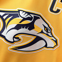 Nashville Predators Hockey Jersey, Gold Premium Home Sportswear Jersey Shirt, Long Sleeve Hockey Sweater Jersey, Casual Gift for Men