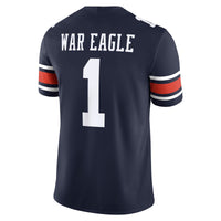 Auburn Tigers Football Jersey, Navy Game Home Sportswear Jersey Shirt, Lightweight Breathable Athletic Jersey, Casual Gift for Men