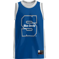 Wisconsin Stout Blue Devils Basketball Jersey, Lightweight Sportswear Jersey Shirt, Sleeveless Athletic Tank Jersey, Casual Gift for Men