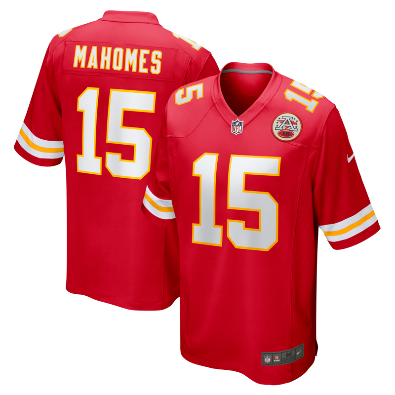 Patrick Mahomes Kansas City Chiefs Football Jersey, Sportswear Jersey Shirt, Lightweight Athletic Jersey, Casual Gift for Men, Style 3892890