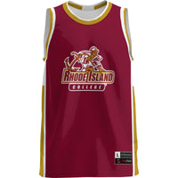 Rhode Island Anchormen Basketball Jersey, Burgundy Lightweight Sportswear Jersey Shirt, Sleeveless Athletic Tank Jersey, Casual Gift for Men