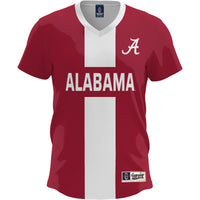 Alabama Crimson Tide Soccer Jersey, Fashion Lightweight Sportswear Jersey Shirt, Lightweight Breathable Athletic Jersey, Casual Gift for Men