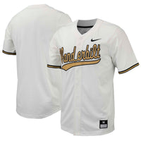 Vanderbilt Commodores Baseball Jersey, White Replica Sportswear Jersey Shirt, Lightweight Breathable Athletic Jersey, Casual Gift for Men