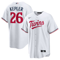 Max Kepler Minnesota Twins Baseball Jersey, White Replica Sportswear Jersey Shirt, Lightweight Breathable Athletic Jersey, Casual Gift for Men