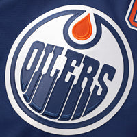 Connor McDavid Edmonton Oilers Hockey Jersey, Royal Premium Home Sportswear Jersey Shirt, Long Sleeve Hockey Sweater Jersey, Casual Gift for Men