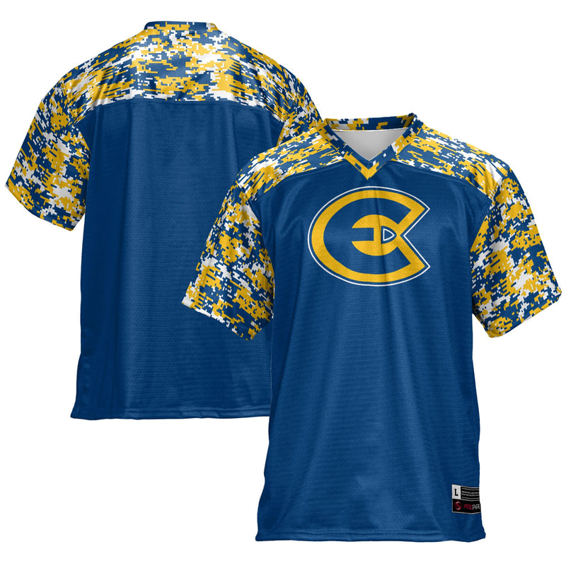Wisconsin Eau Claire Blugolds Football Jersey, Navy Sportswear Jersey Shirt, Lightweight Breathable Athletic Jersey, Casual Gift for Men