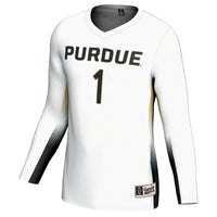 Purdue Boilermakers Volleyball Jersey, White Lightweight Sportswear Jersey Shirt, Lightweight Breathable Athletic Jersey, Casual Gift for Men