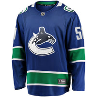 Mark Friedman Vancouver Canucks Hockey Jersey, Blue Breakaway Sportswear Jersey Shirt, Long Sleeve Hockey Sweater Jersey, Casual Gift for Men