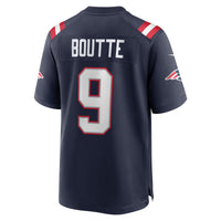 Kayshon Boutte New England Patriots Football Jersey, Navy Sportswear Jersey Shirt, Lightweight Breathable Athletic Jersey, Casual Gift for Men
