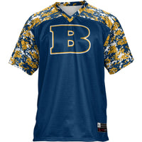 Beloit College Buccaneers Football Jersey, Blue Sportswear Jersey Shirt, Lightweight Breathable Athletic Jersey, Casual Gift for Men