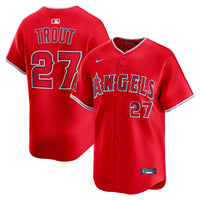 Mike Trout Los Angeles Angels Baseball Jersey, Red Limited Sportswear Jersey Shirt, Lightweight Breathable Athletic Jersey, Casual Gift for Men