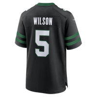 Garrett Wilson New York Jets Football Jersey, Black Game Sportswear Jersey Shirt, Lightweight Breathable Athletic Jersey, Casual Gift for Men