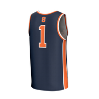 Lightweight Collegiate Basketball Jersey, Orange Fashion Sportswear Jersey Shirt, Sleeveless Athletic Tank Jersey, Casual Gift for Men