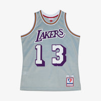 Los Angeles Lakers Basketball Jersey, Silver Sportswear Jersey Shirt, Sleeveless Athletic Tank Jersey, Casual Gift for Men, Style 204329779