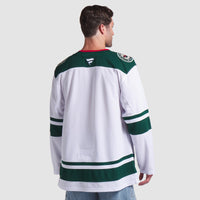 Minnesota Wild Hockey Jersey, White Premium Sportswear Jersey Shirt, Long Sleeve Hockey Sweater Jersey, Casual Gift for Men, Style 202015696