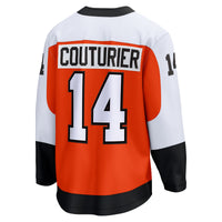 Sean Couturier Philadelphia Flyers Hockey Jersey, Orange Sportswear Jersey Shirt, Long Sleeve Hockey Sweater Jersey, Casual Gift for Men
