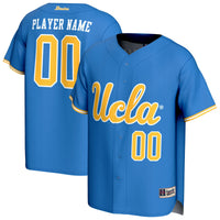 UCLA Bruins Baseball Jersey, Blue Fashion Sportswear Jersey Shirt, Lightweight Breathable Athletic Jersey, Casual Gift for Men, Style 204077137