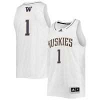 Washington Huskies Basketball Jersey, White Swingman Sportswear Jersey Shirt, Sleeveless Athletic Tank Jersey, Casual Gift for Men