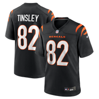 Mitchell Tinsley Cincinnati Bengals Football Jersey, Black Sportswear Jersey Shirt, Lightweight Breathable Athletic Jersey, Casual Gift for Men