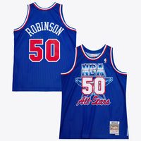 NBA David Robinson 1992 All-Star West Authentic Basketball Jersey, Sportswear Jersey Shirt, Sleeveless Athletic Tank Jersey, Casual Gift for Men