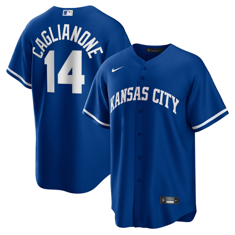 Jac Caglianone Kansas City Royals Baseball Jersey, Royal Sportswear Jersey Shirt, Lightweight Breathable Athletic Jersey, Casual Gift for Men