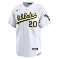 Zack Gelof Athletics Baseball Jersey, White Limited Home Sportswear Jersey Shirt, Lightweight Breathable Athletic Jersey, Casual Gift for Men