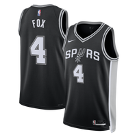 De'Aaron Fox San Antonio Spurs Basketball Jersey, Black Swingman Sportswear Jersey Shirt, Sleeveless Athletic Tank Jersey, Casual Gift for Men
