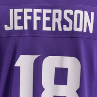 Justin Jefferson Minnesota Vikings Football Jersey, Sportswear Jersey Shirt, Lightweight Athletic Jersey, Casual Gift for Men, Style 3948939