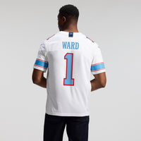 Cameron Ward Tennessee Titans Football Jersey, White Sportswear Jersey Shirt, Lightweight Breathable Athletic Jersey, Casual Gift for Men