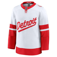 Detroit Red Wings Hockey Jersey, White Premium Sportswear Jersey Shirt, Long Sleeve Hockey Sweater Jersey, Casual Gift for Men