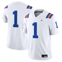Florida Gators Football Jersey, White Game Alternate Sportswear Jersey Shirt, Lightweight Breathable Athletic Jersey, Casual Gift for Men