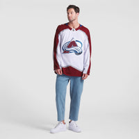 Colorado Avalanche Hockey Jersey, White Premium Sportswear Jersey Shirt, Long Sleeve Hockey Sweater Jersey, Casual Gift for Men, Style 202015722