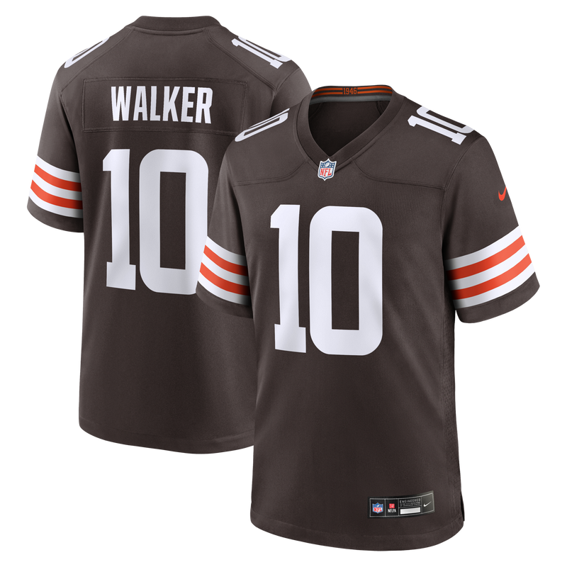 Phillip Walker Cleveland Browns Football Jersey, Brown Game Sportswear Jersey Shirt, Lightweight Breathable Athletic Jersey, Casual Gift for Men