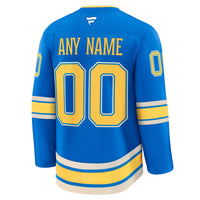 St. Louis Blues Hockey Jersey, Blue Premium Sportswear Jersey Shirt, Long Sleeve Hockey Sweater Jersey, Casual Gift for Men, Style 202055747