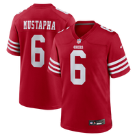 Malik Mustapha San Francisco 49ers Football Jersey, Scarlet Sportswear Jersey Shirt, Lightweight Breathable Athletic Jersey, Casual Gift for Men