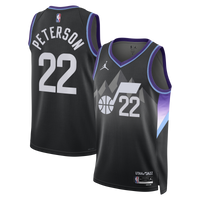 Darryn Peterson Utah Jazz Basketball Jersey, Black Swingman Sportswear Jersey Shirt, Sleeveless Athletic Tank Jersey, Casual Gift for Men