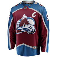 Gabriel Landeskog Colorado Avalanche Hockey Jersey, Burgundy Sportswear Jersey Shirt, Long Sleeve Hockey Sweater Jersey, Casual Gift for Men