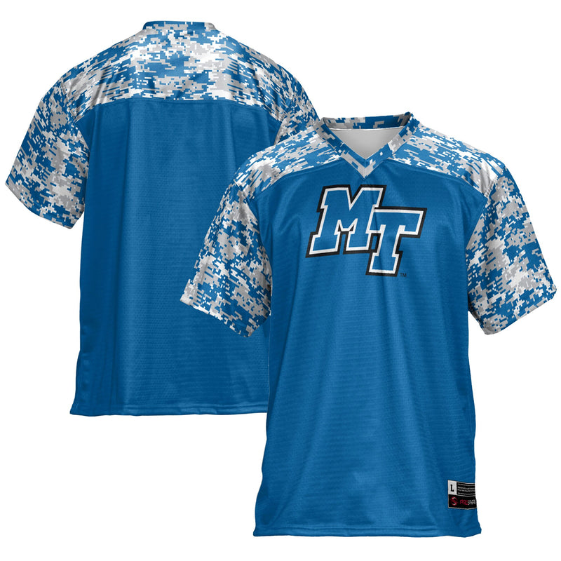 MTSU Blue Raiders Football Jersey, Royal Sportswear Jersey Shirt, Lightweight Breathable Athletic Jersey, Casual Gift for Men