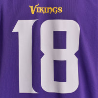 Justin Jefferson Minnesota Vikings Football Jersey, Sportswear Jersey Shirt, Lightweight Athletic Jersey, Casual Gift for Men, Style 3948939